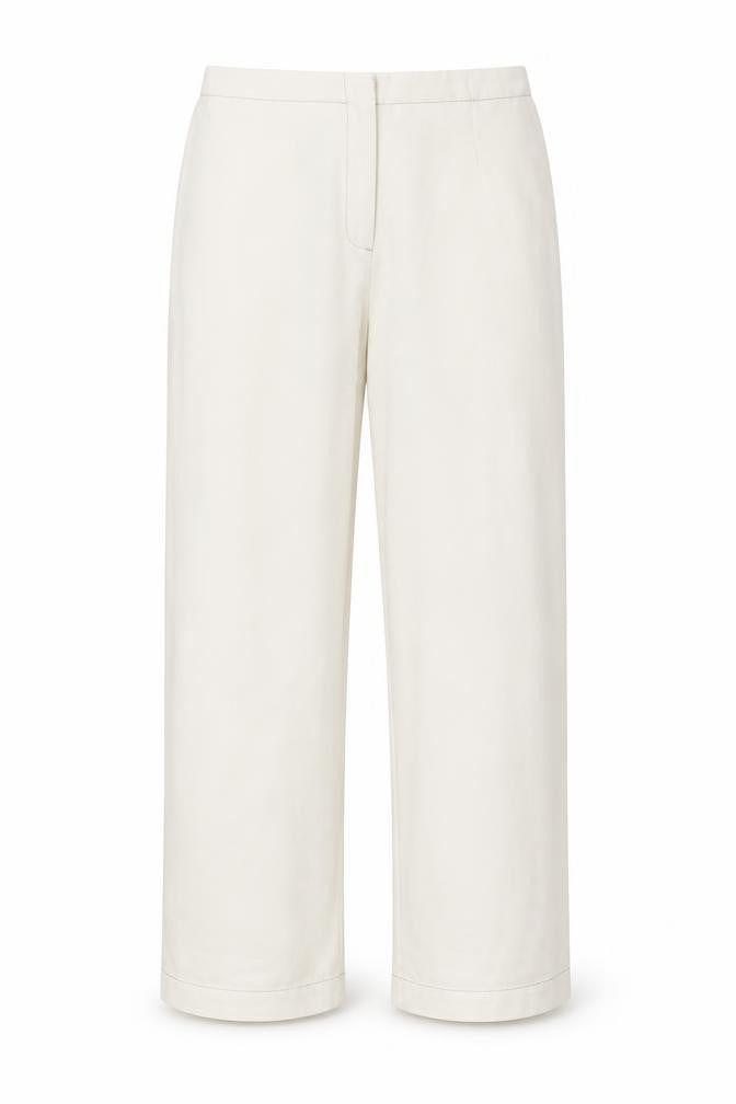 Womens UK Size 12 Essentials Regular Fit  Beige Trousers