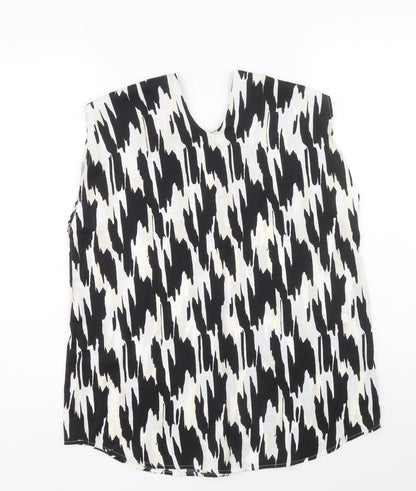 Womens UK Size 10 Marks and Spencer Black Basic Tank