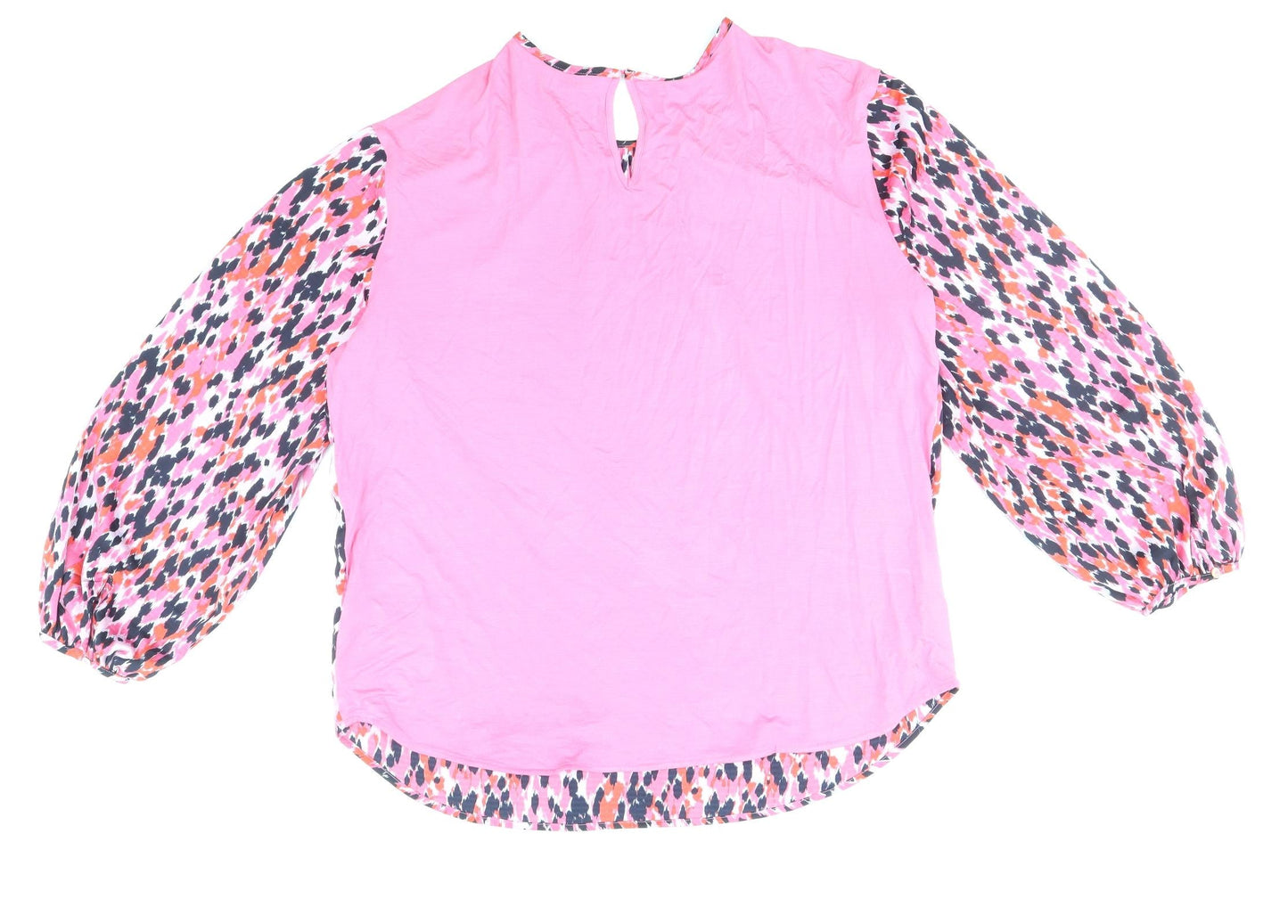 Womens UK Size 6 Marks and Spencer Pink Basic Blouse