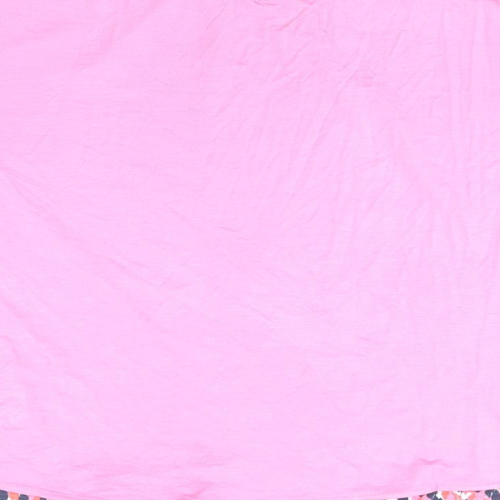 Womens UK Size 6 Marks and Spencer Pink Basic Blouse