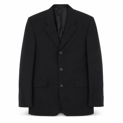 Mens UK Size 38 Tom English Regular Black Suit Jacket