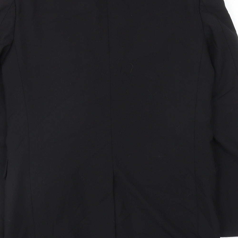 Mens UK Size 38 Tom English Regular Black Suit Jacket