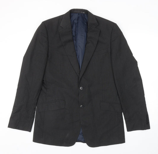 Mens UK Size 40 Marks and Spencer Regular Grey Suit Jacket