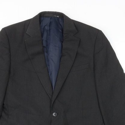 Mens UK Size 40 Marks and Spencer Regular Grey Suit Jacket