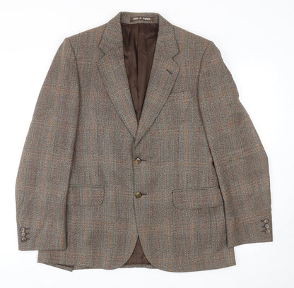 Mens UK Size 38 Burton Regular Brown Suit Jacket