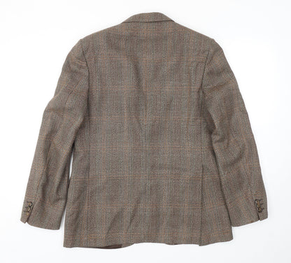 Mens UK Size 38 Burton Regular Brown Suit Jacket