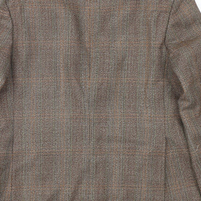 Mens UK Size 38 Burton Regular Brown Suit Jacket