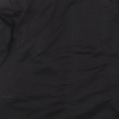 Wallis Womens Black Polyester Jacket Blazer Size 12