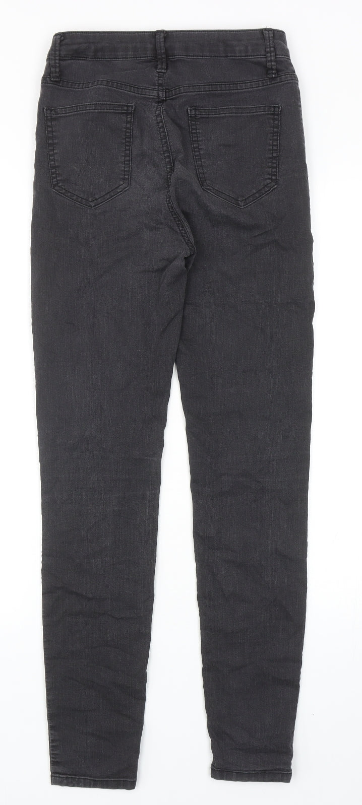 Womens UK Size 8 Marks and Spencer Regular Fit Skinny Grey Jeans