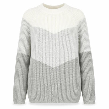 Womens UK Size 12 M&Co Grey Pullover Jumper