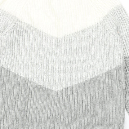 Womens UK Size 12 M&Co Grey Pullover Jumper
