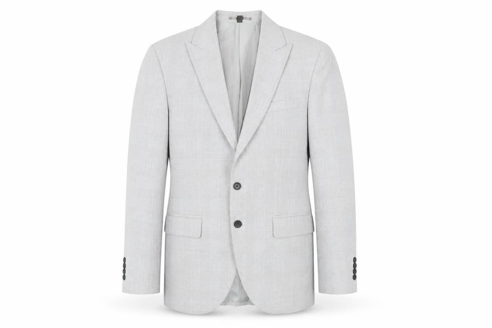 Mens UK Size 40 Marks and Spencer Regular Grey Suit Jacket