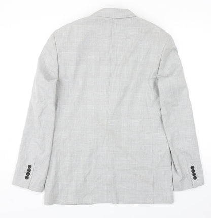 Mens UK Size 40 Marks and Spencer Regular Grey Suit Jacket
