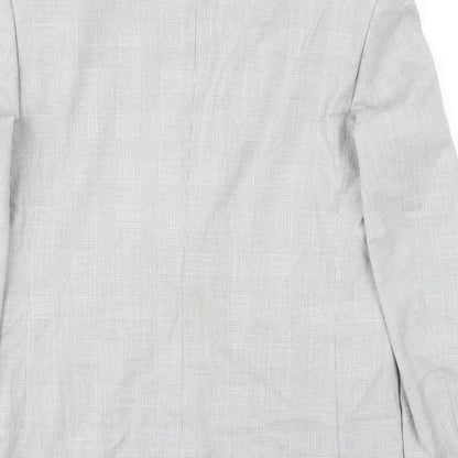 Mens UK Size 40 Marks and Spencer Regular Grey Suit Jacket