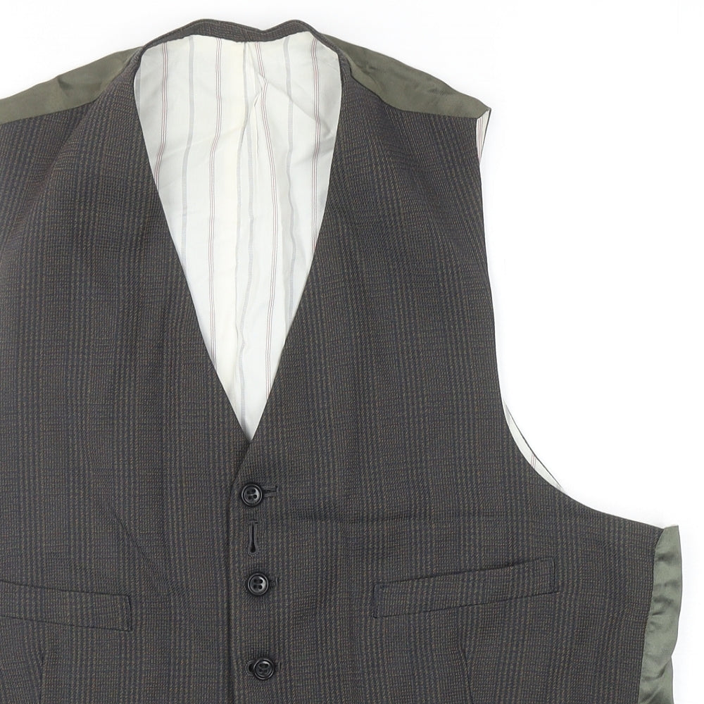 Mens UK Size 40 Preworn Regular Green Suit Jacket