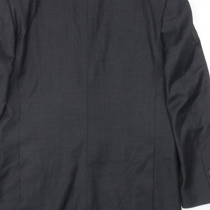 Mens UK Size 38 Butler & Webb Regular Grey Suit Jacket