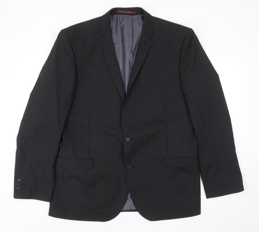 Mens UK Size 42 NEXT Regular Black Suit Jacket