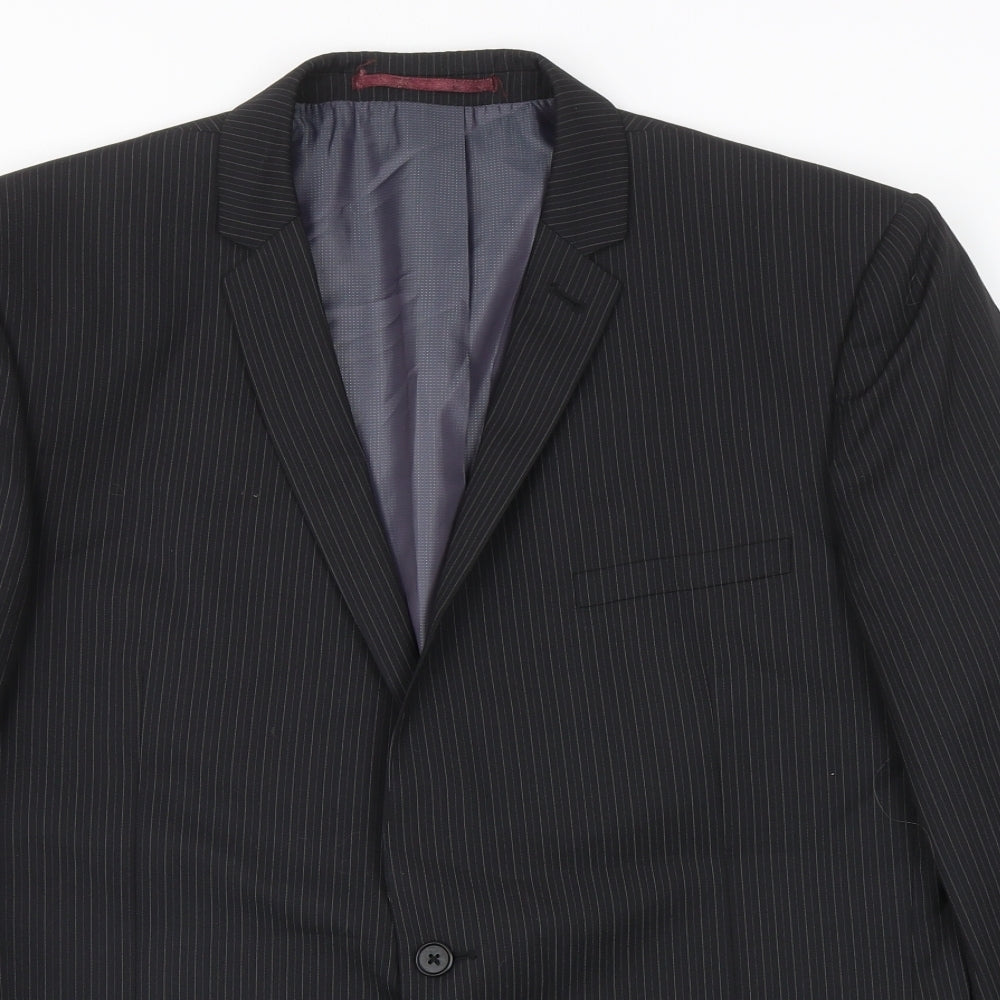 Mens UK Size 42 NEXT Regular Black Suit Jacket