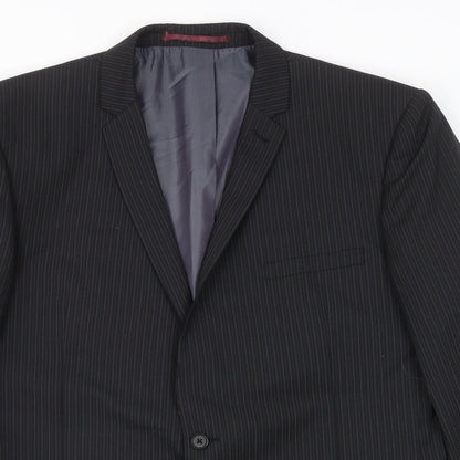 Mens UK Size 42 NEXT Regular Black Suit Jacket