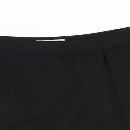 Pull&Bear Womens Black Polyester Sailor Shorts Size S L3 in Regular Zip