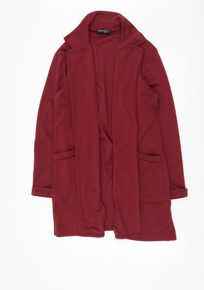 Womens UK Size 10 Select Red Overcoat