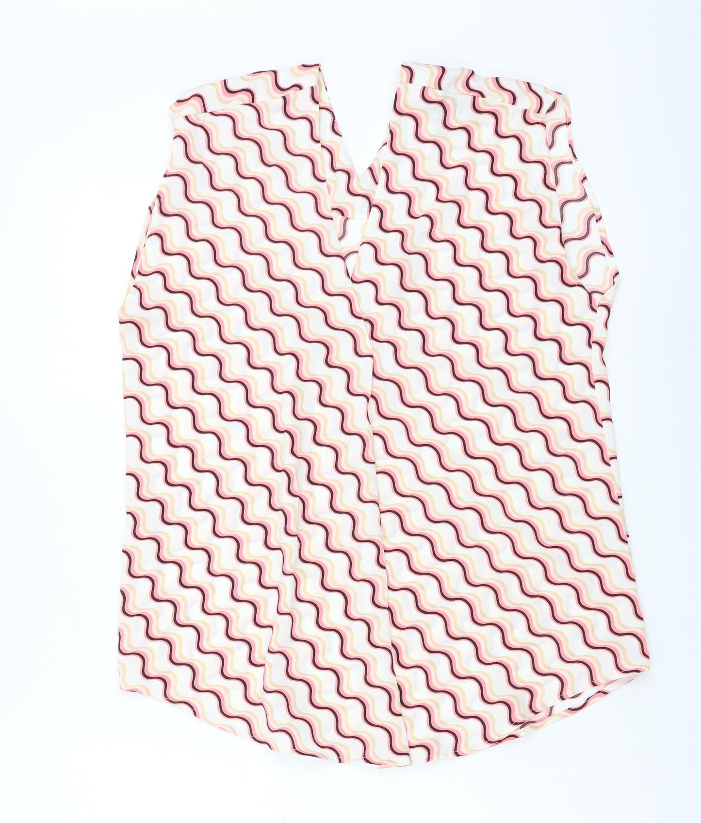 Womens UK Size 8 Marks and Spencer Pink Basic Tank