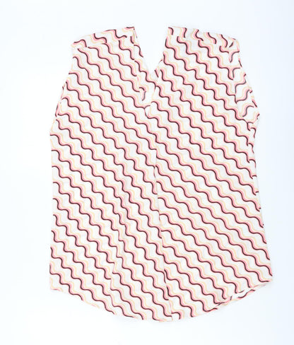 Womens UK Size 8 Marks and Spencer Pink Basic Tank