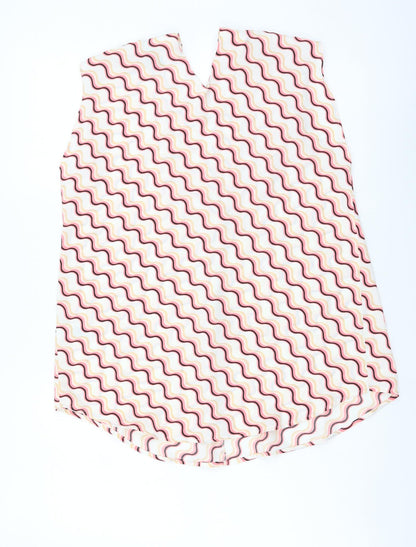 Womens UK Size 8 Marks and Spencer Pink Basic Tank