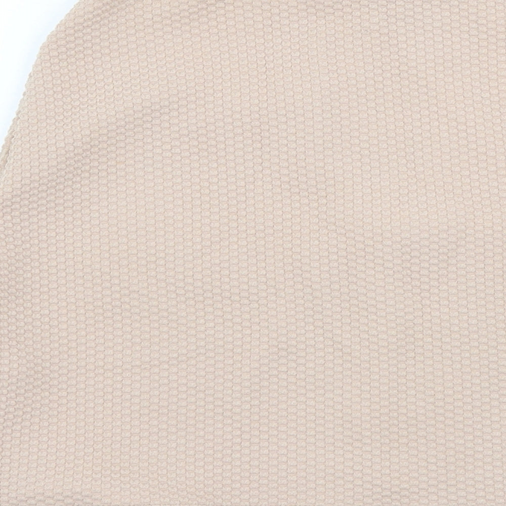 Atmosphere Womens Pink Polyester A-Line Skirt Size 8 Zip