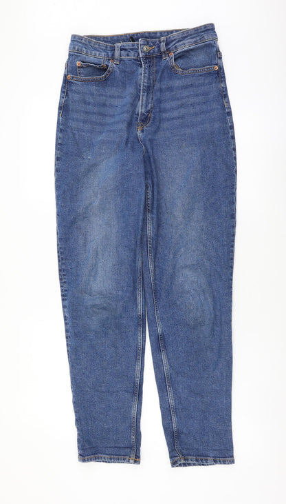 Womens UK Size M H&M Regular Fit Skinny Blue Jeans