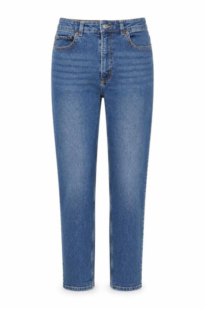 Womens UK Size M H&M Regular Fit Skinny Blue Jeans