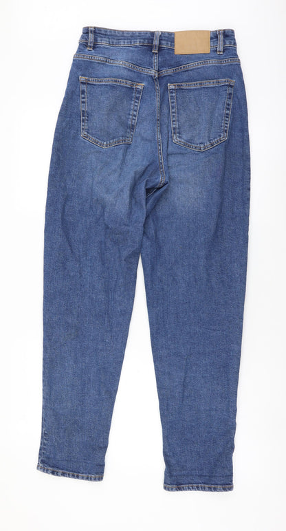 Womens UK Size M H&M Regular Fit Skinny Blue Jeans