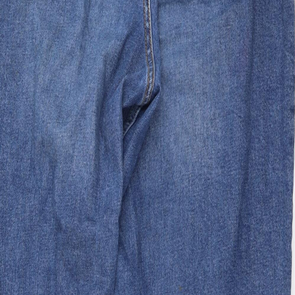 Womens UK Size M H&M Regular Fit Skinny Blue Jeans
