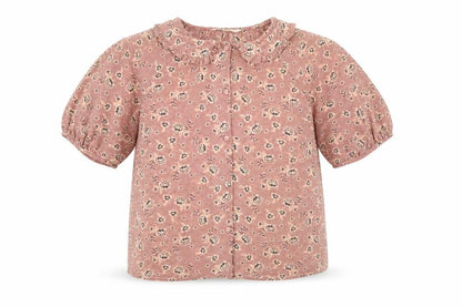 Womens UK Size 8 George Pink Basic Button-Up