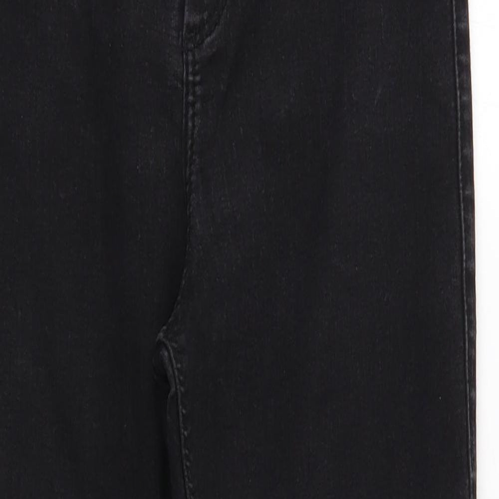 Mens UK Size 30 in Topshop Regular Fit Skinny Black Jeans