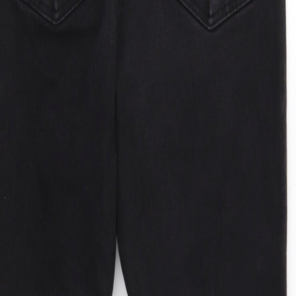 Mens UK Size 30 in Topshop Regular Fit Skinny Black Jeans