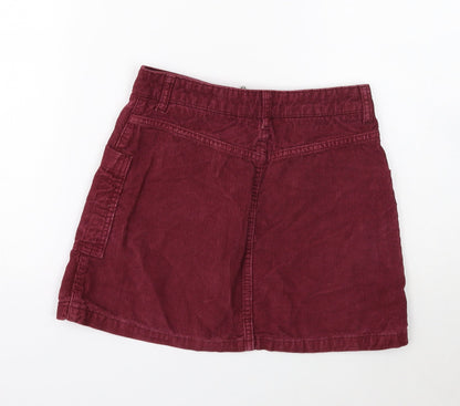 Womens UK Size 6 Topshop Mini Corduroy Skirt