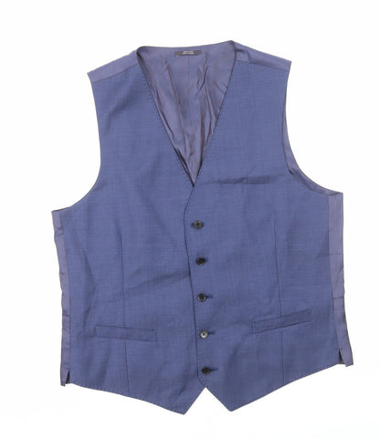 Mens UK Size M Marks and Spencer Regular Blue Suit Jacket