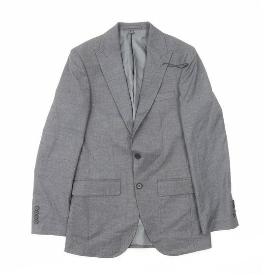 Mens UK Size S Marks and Spencer Regular Grey Suit Jacket