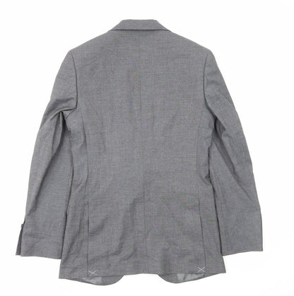 Mens UK Size S Marks and Spencer Regular Grey Suit Jacket