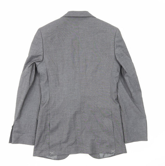Mens UK Size S Marks and Spencer Regular Grey Suit Jacket