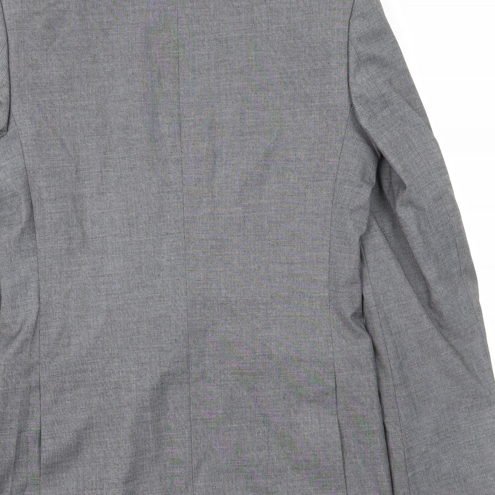 Mens UK Size S Marks and Spencer Regular Grey Suit Jacket