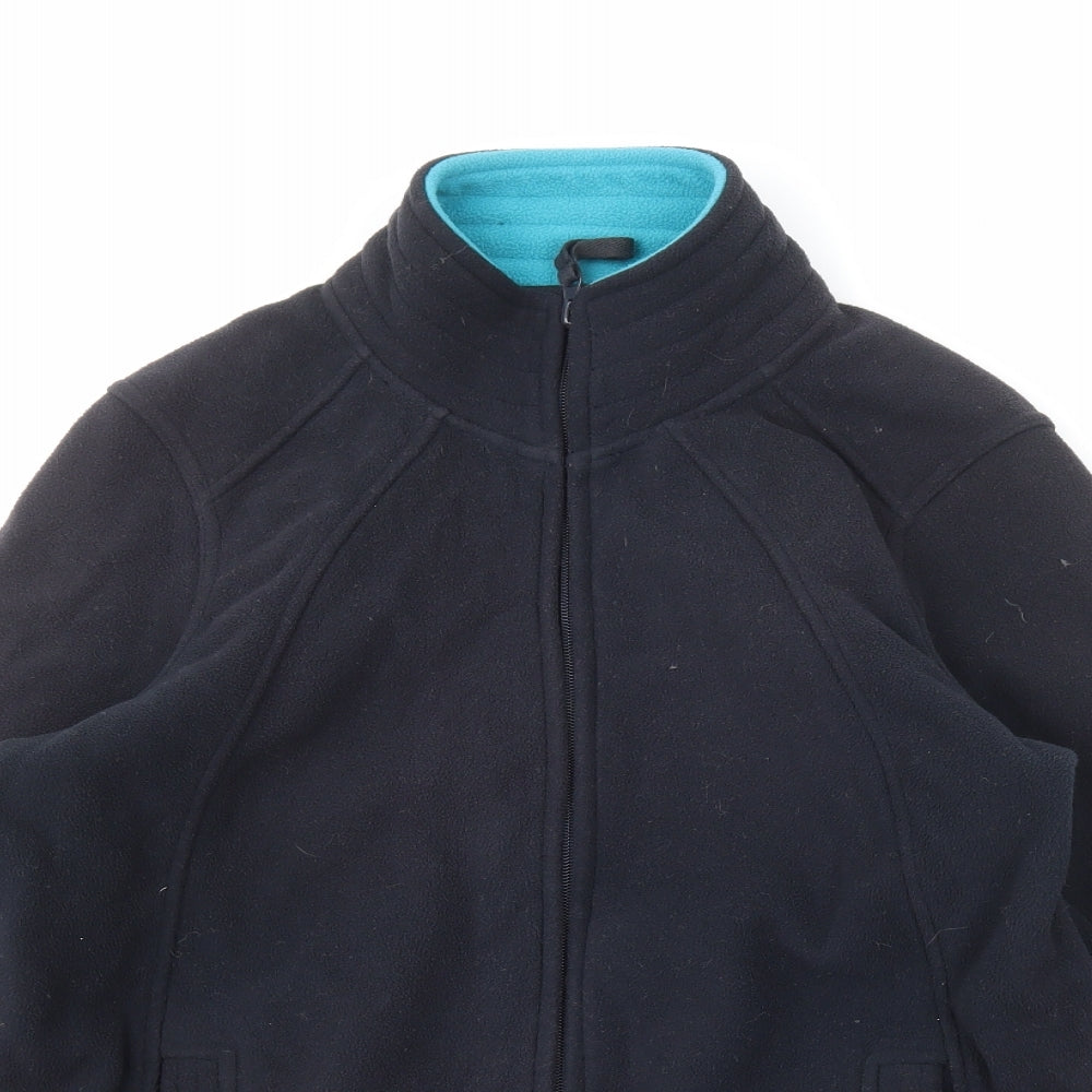 Womens UK Size S Bonmarché Blue Gilet