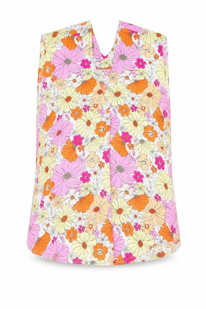 Womens UK Size 6 Marks and Spencer Multicoloured Basic Tank