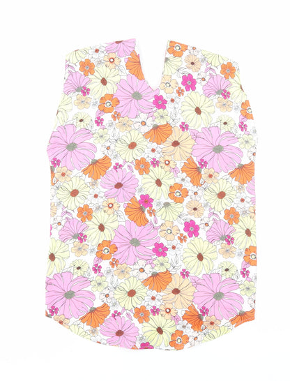 Womens UK Size 6 Marks and Spencer Multicoloured Basic Tank