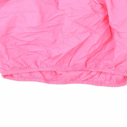 Womens UK Size 14 Marks and Spencer Pink Cropped Blouse