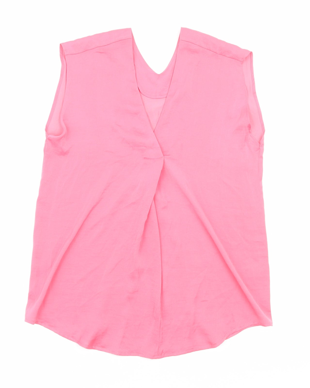 Womens UK Size 6 Marks and Spencer Pink Basic Tank