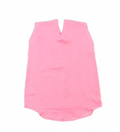 Womens UK Size 6 Marks and Spencer Pink Basic Tank