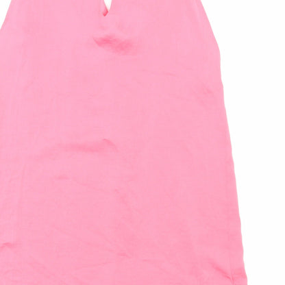 Womens UK Size 6 Marks and Spencer Pink Basic Tank