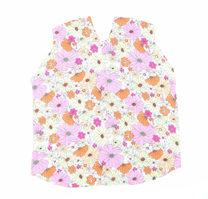 Womens UK Size 20 Marks and Spencer Multicoloured Basic Tank